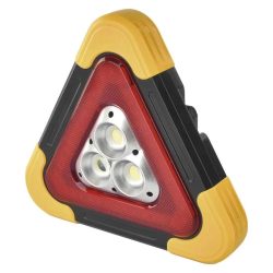   EMOS P4010 LED figyelmeztető háromszög, tölthető, COB LED + piros LED
