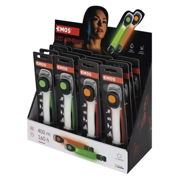 EMOS P4713 LED karkötő, 10 lm, 2× CR2032