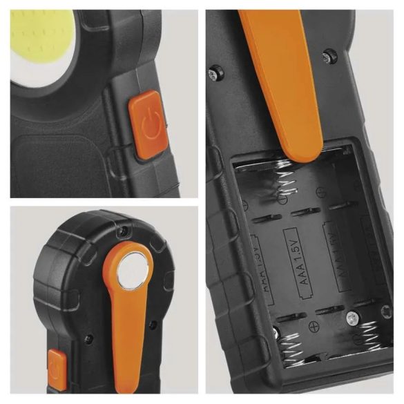 EMOS P4715 LED ZSEBLÁMPA COB  3xAAA