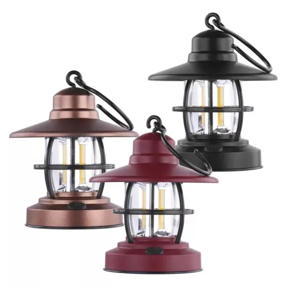 EMOS COB LED lámpa lampion 150 lm, 3× AAA P4716