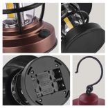 EMOS COB LED lámpa lampion 150 lm, 3× AAA P4716