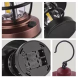 EMOS COB LED lámpa lampion 150 lm, 3× AAA P4716