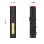 EMOS P4720 LED + COB LED ÚJRATÖLTHETŐ LÁMPA 120 lm 1 200 mAh