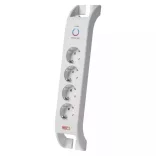 EMOS Túlfeszültség védő 4aljzat 2m 900J SCHUKO P54212