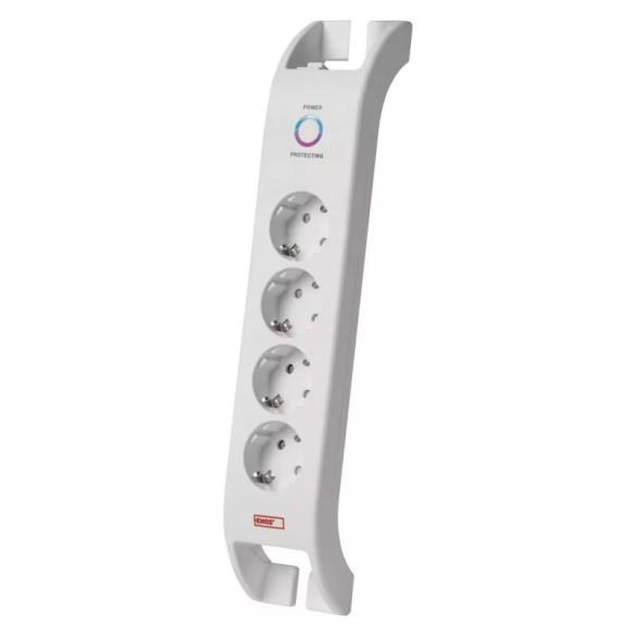 EMOS Túlfeszültség védő 4aljzat 2m 900J SCHUKO P54212