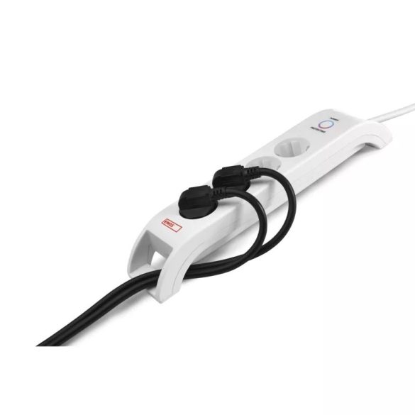 EMOS Túlfeszültség védő 4aljzat 2m 900J SCHUKO P54212