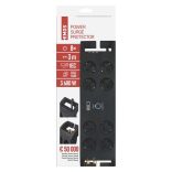 EMOS TÚLFESZÜLTSÉG VÉDŐ 8ALJ. 3M 1800J SCHUKO P54252