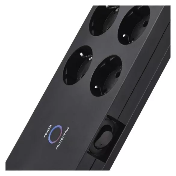 EMOS TÚLFESZÜLTSÉG VÉDŐ 8ALJ. 3M 1800J SCHUKO P54252