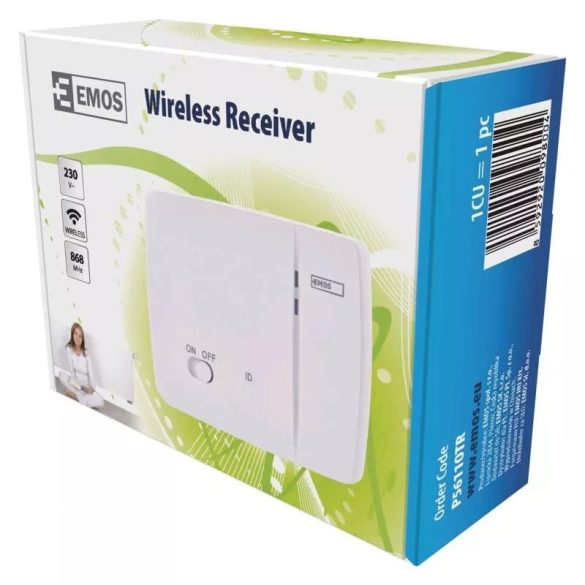 EMOS vezeték nélküli termosztát VEVŐ (P5611OT termosztáthoz) P5611OTR