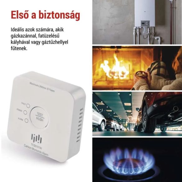 GoSmart EMOS szén-monoxid érzékelő TCS0101W wifivel P56400S