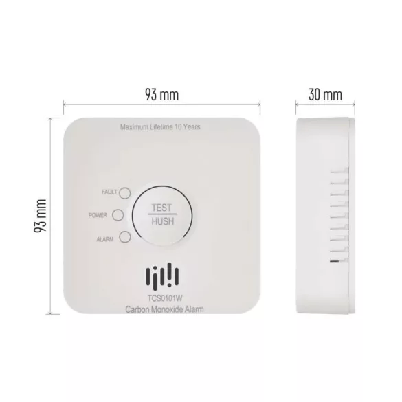 EMOS GoSmart szén-monoxid érzékelő TCS0101W wifivel P56400S