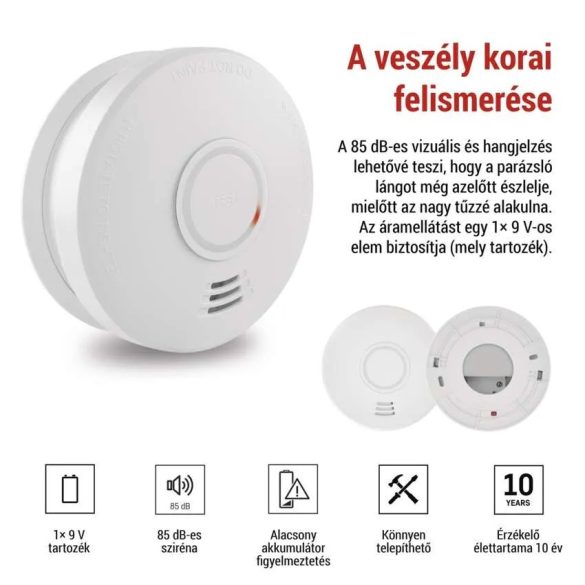 EMOS FÜSTÉRZÉKELŐ TSS910A  (P56503X)