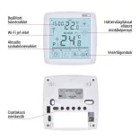 EMOS GoSmart Programozható vezetékes szobatermosztát WiFi-vel P56S01