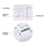 EMOS GoSmart Programozható vezeték nélküli szobatermosztát WiFi-vel P56S11