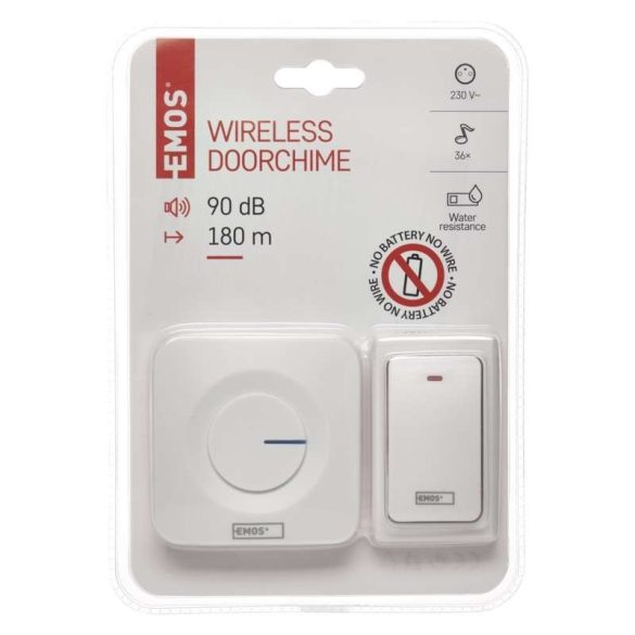 EMOS VEZETÉK NÉLKÜLI CSENGŐ P5729