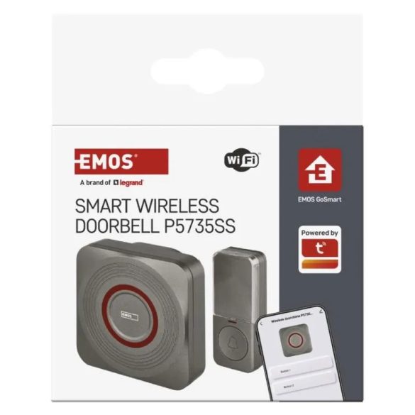 GOSMART VEZ. NÉLKÜLI CSENGŐ AC P5735SS