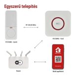 GOSMART VEZ. NÉLKÜLI CSENGŐ AC P5735WS