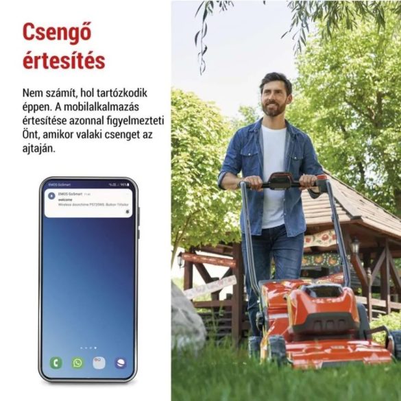 GOSMART VEZ. NÉLKÜLI CSENGŐ AC P5735WS