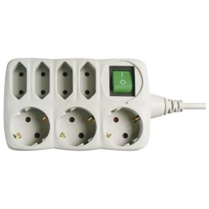 EMOS ELOSZTÓ (HOSSZABBÍTÓ) 3+4 ALJZAT 1,5m KAPCSOLHATÓ PS1721