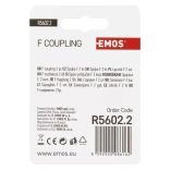 EMOS F csatlakozó 2db/bliszter R5602.2