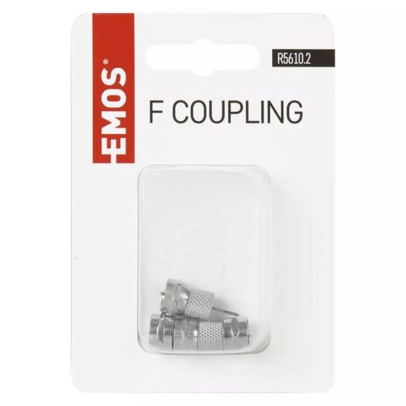 EMOS F csatlakozó 2db/bliszter R5610.2
