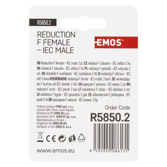 EMOS F-IEC átalakító R5850.2