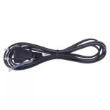 EMOS Szerelhető vezeték 2x0.75 3m fekete S19273