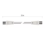 ANTENNA KOAX KÁBEL 2,5M