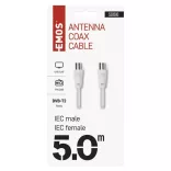 ANTENNA KOAX KÁBEL 5M