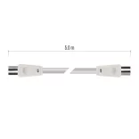 ANTENNA KOAX KÁBEL 5M