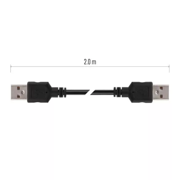 EMOS USB KÁBEL 2.0 A DUGÓ- MICRO B  2M FEKETE S70200
