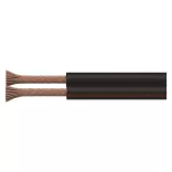 EMOS HANGFALKÁBEL 2*0.50mm FEKETE/PIROS 100m (S8250)