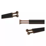 EMOS Hangfalkábel 2*0.75mm fekete/piros S8270