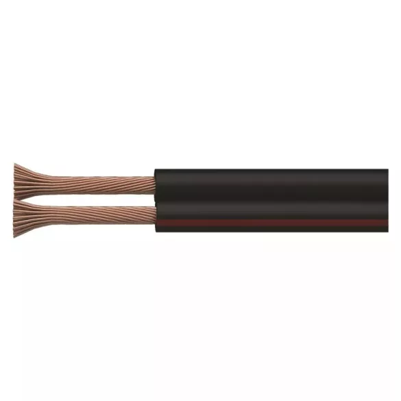 EMOS Hangfalkábel 2*1.50mm fekete/piros S8290