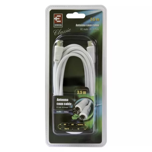 EMOS Antenna koax kábel 3,5m SB3003