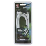 EMOS Antenna koax kábel 90° 2,5m SB3102