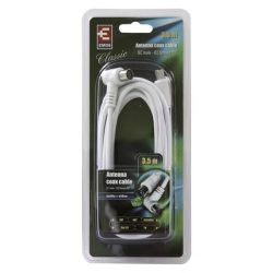 EMOS Antenna koax kábel 90° 3,5m SB3103