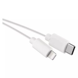   IPhone töltő- és adatkábel USB-C 2.0 / Lightning MFi, 1 m, fehér SM7015W