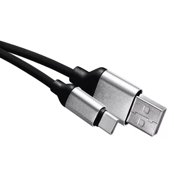 EMOS USB KÁBEL 2.0 A DUGÓ - C DUGÓ 1M FEKETE SM7025BL
