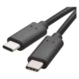 EMOS töltő- és adatkábel 2.0 USB-C / USB-C, 1 m, fekete SM7028BL