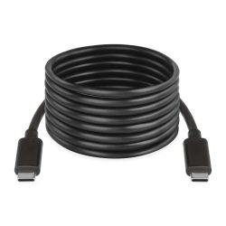 USB KÁBEL 2.0 C/M-C/M 2M FEKETE 100 W SM7029BL
