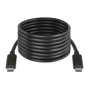 USB KÁBEL 2.0 C/M-C/M 2M FEKETE 100 W SM7029BL