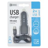 EMOS UNIVERZÁLIS USB TÖLTŐ 3,1 A (15,5 W) max V0217