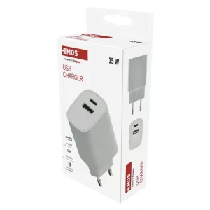 EMOS Univerzális USB töltő BASIC 15 W max.V02B15