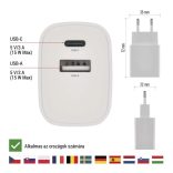 EMOS Univerzális USB töltő BASIC 15 W max.V02B15