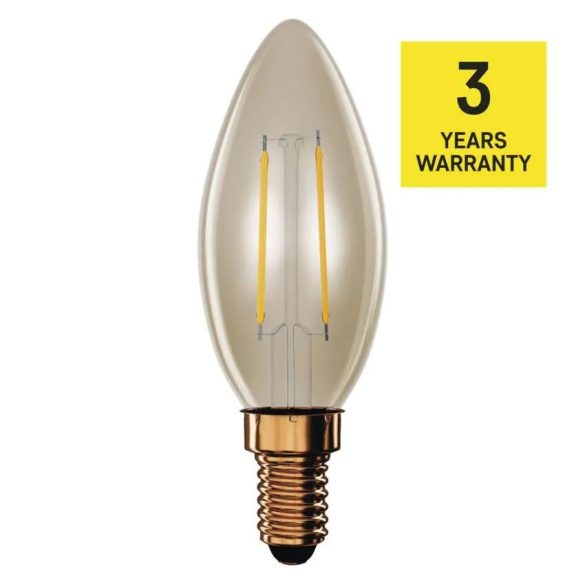 EMOS LED VINTAGE gyertya 2,5W(20W) 225lm E14 meleg fehér Z53012