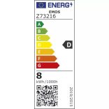 EMOS LED Fénycső T8 7,3W 600 1100lm hideg fehér Z73216