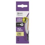 EMOS LED IZZÓ FILAMENT GYERTYA E14 2W WW Z74200
