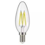 EMOS LED Filament Izzó Gyertya 6W E14 806lm meleg fehér Z74203