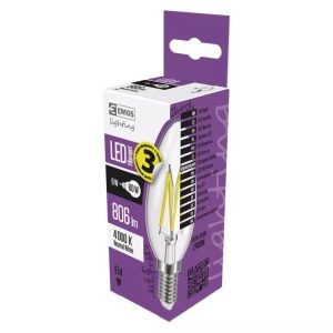 EMOS LED IZZÓ FILAMENT GYERTYA E14 6W WW Z74204